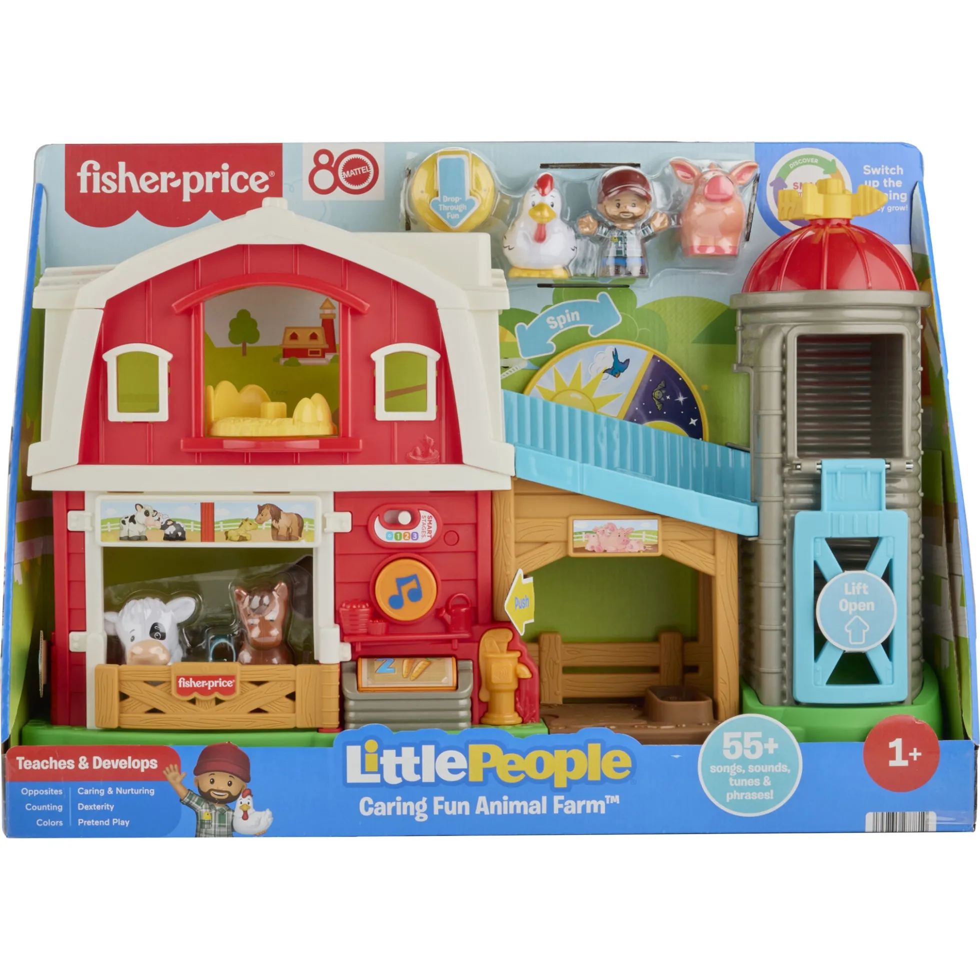 Fisher-Price Little People interaktiv bondegård med 5 figurer