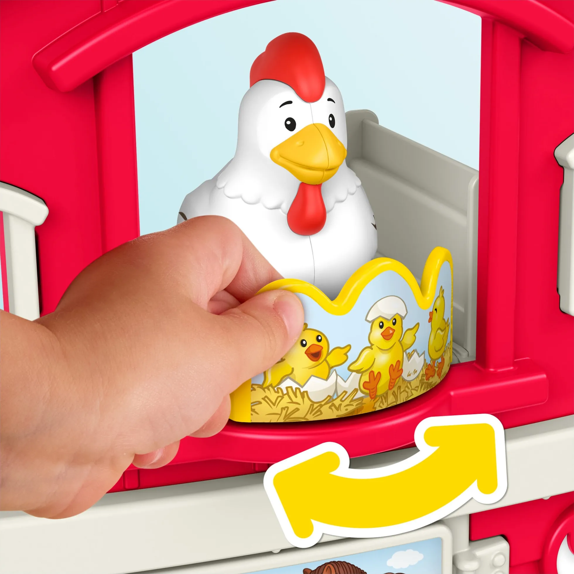 Fisher-Price Little People interaktiv bondegård med 5 figurer