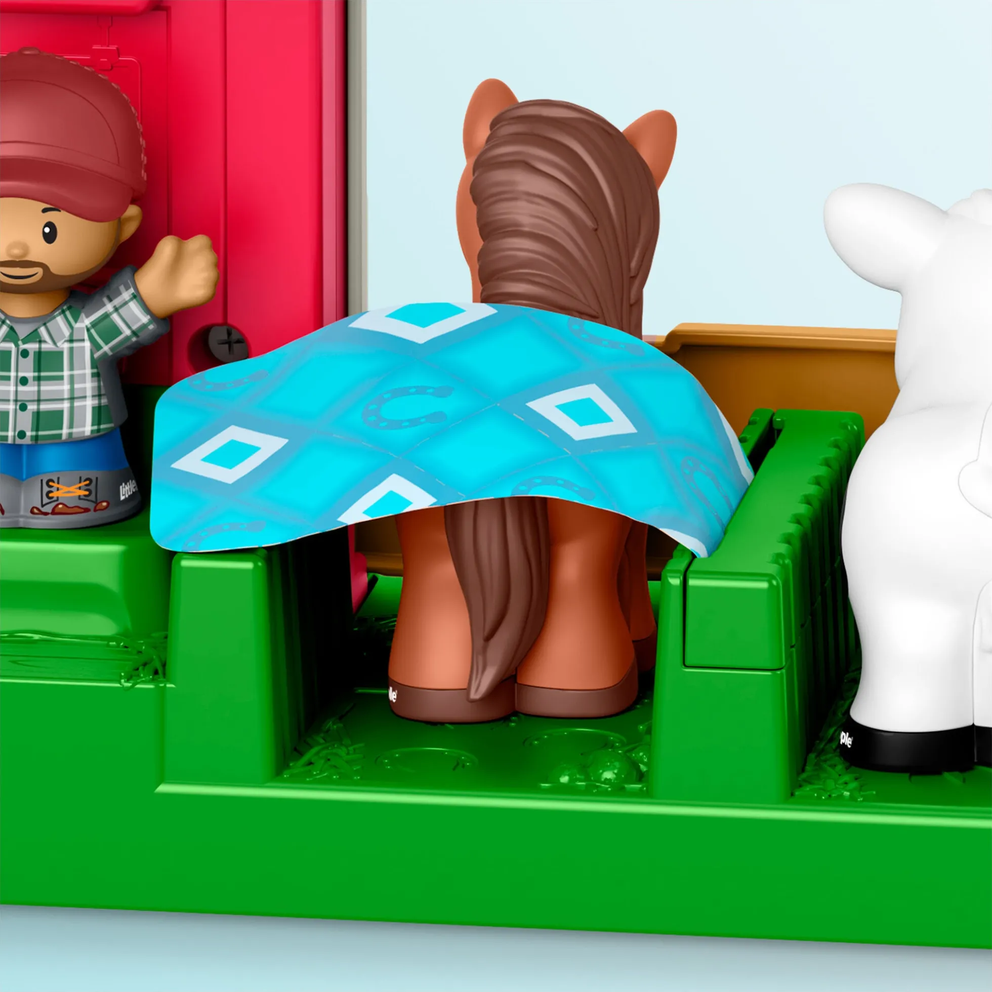 Fisher-Price Little People interaktiv bondegård med 5 figurer