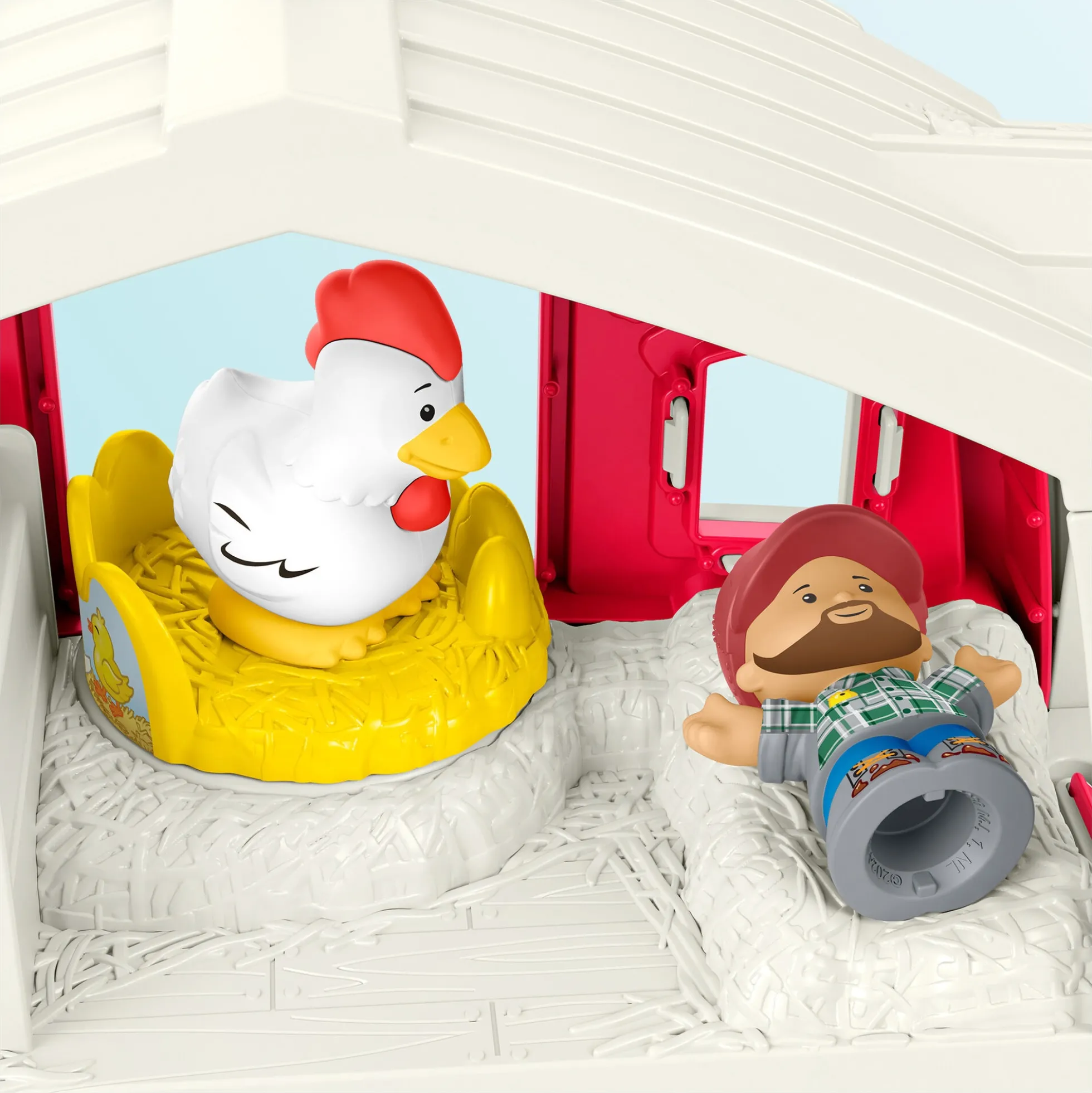 Fisher-Price Little People interaktiv bondegård med 5 figurer