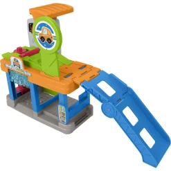 Fisher-Price Little People servicestation med bilvask og figurer