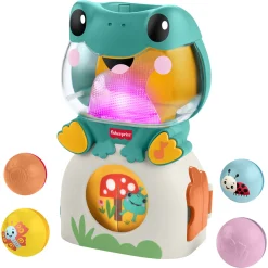 Fisher-Price Seek & Find frø interaktivt aktivitetslegetøj - 29 cm