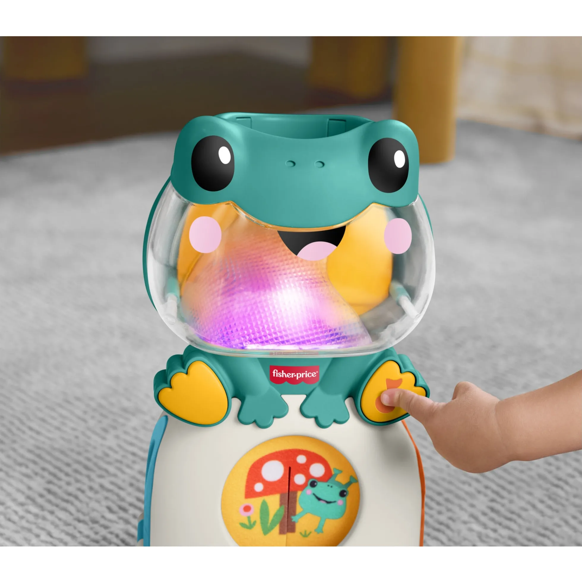 Fisher-Price Seek & Find frø interaktivt aktivitetslegetøj - 29 cm