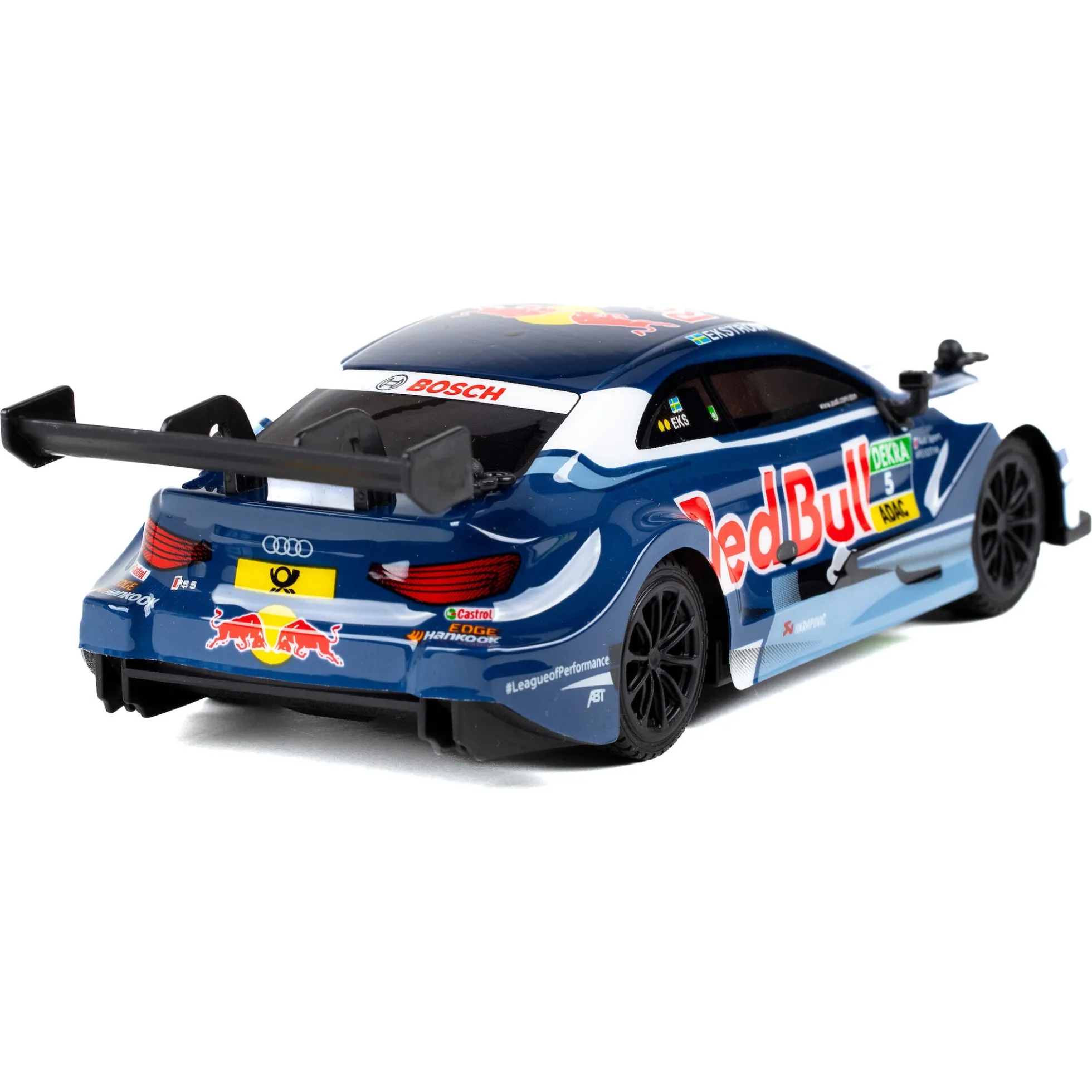 Fjernstyret Audi RS 5 DTM Red Bull med 2.4 GHz styring - 1:24