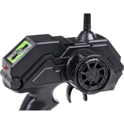 Fjernstyret Brave offroad bil med genopladeligt batteri og 2,4 GHz styring - Grøn - 1:12