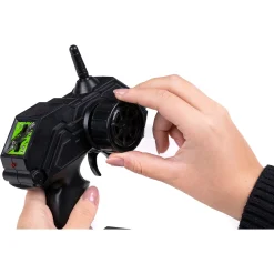 Fjernstyret Brave offroad bil med genopladeligt batteri og 2,4 GHz styring - Grøn - 1:12