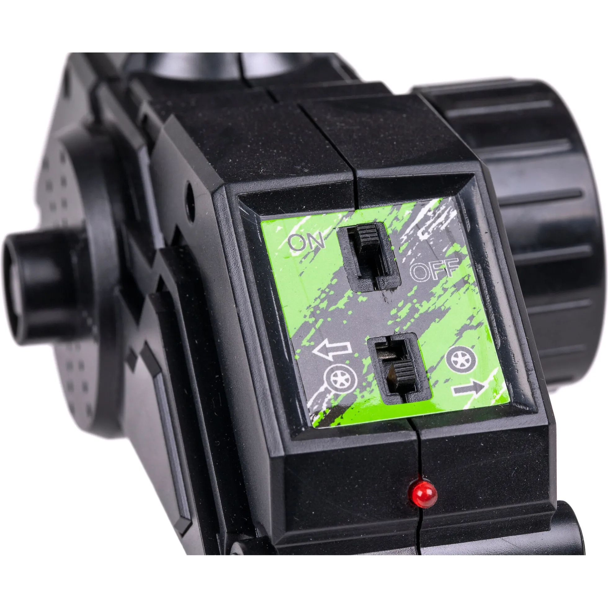 Fjernstyret Brave offroad bil med genopladeligt batteri og 2,4 GHz styring - Grøn - 1:12