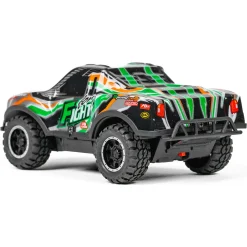 Fjernstyret monster truck med lys og 2,4 GHz styring - Grøn - 1:24