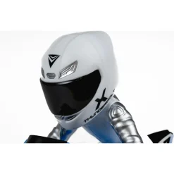 Fjernstyret motorcykel med lys og 2,4 GHz styring - Blå - 1:10
