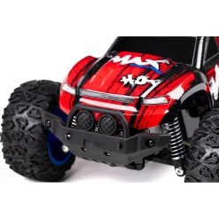 Fjernstyret Sneak Max offroad bil med genopladeligt batteri og 2,4 GHz styring - Rød - 1:12