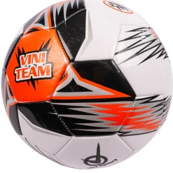 Fodbold - Kunstlæder - Str. 5 - Hvid/orange