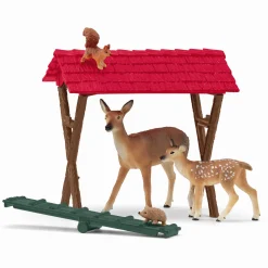Fodring af skovens dyr - 42658 - Schleich Farm World