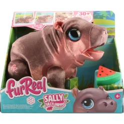 FurReal Sally the Silly Hippo interaktiv flodhest - 23 cm