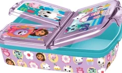 Gabby's Dollhouse madkasse - Børnemadpakke med 3 rum