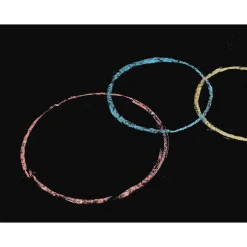 Gadekridt sæt 8 dele - Tykke kridt til børn