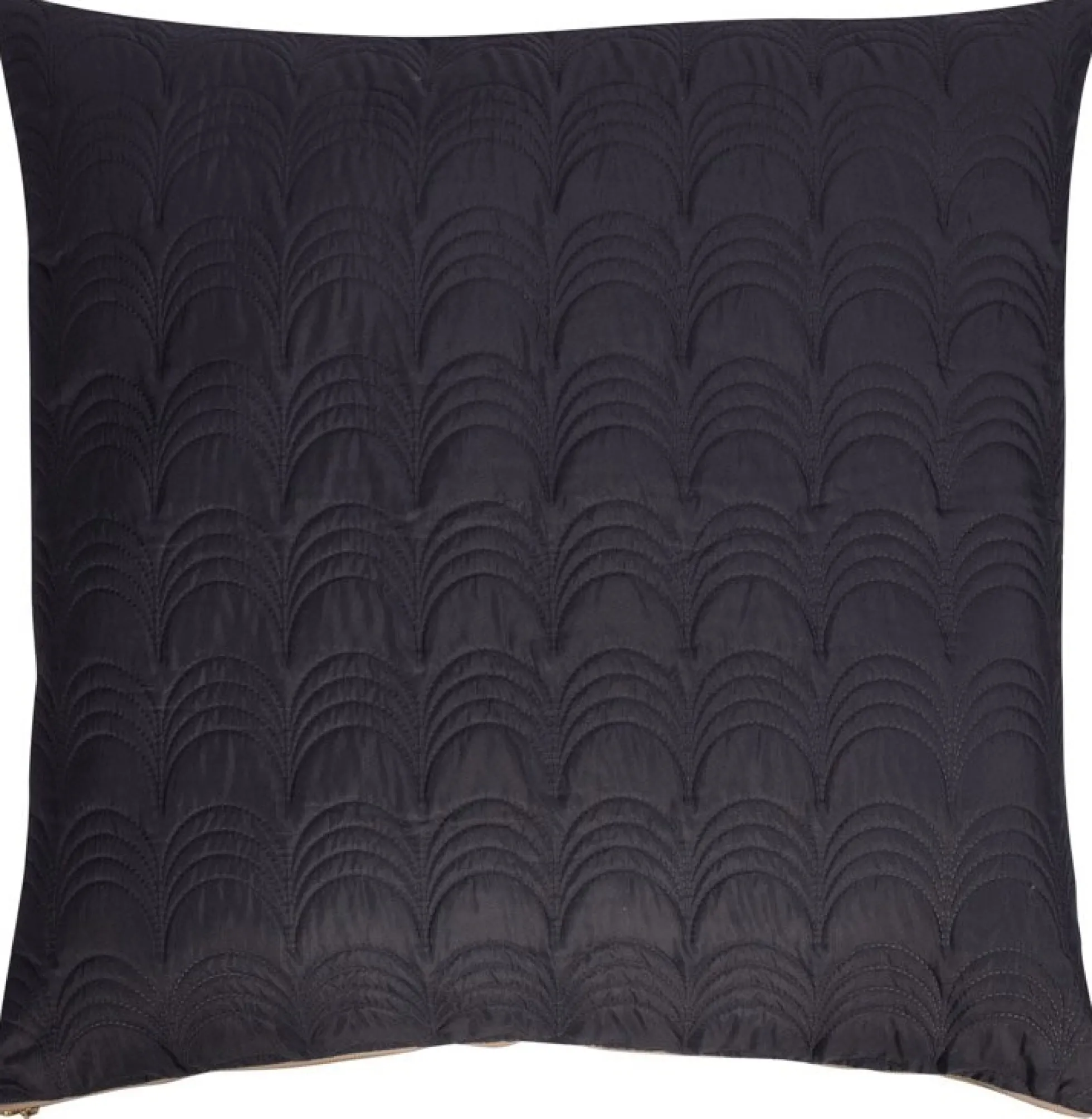 Gavlpude - 80x80 cm - Vendbar Rosa & Antracit - Gavlpude til sengen