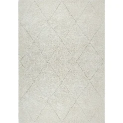 Gulvtæppe - Shaggy - 200x290 cm - Creme - Ideal Shaggy - Nordstrand Home