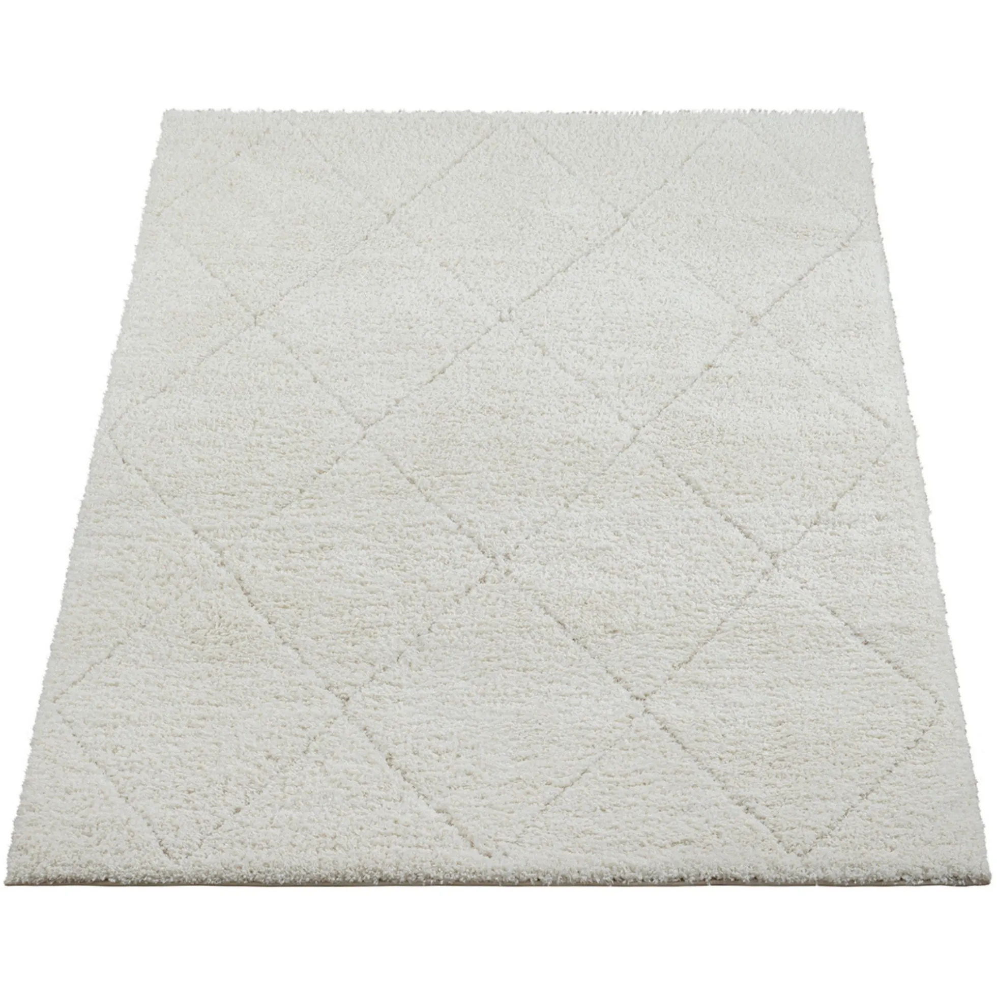 Gulvtæppe - Shaggy - 160x230 cm - Creme - Ideal Shaggy - Nordstrand Home