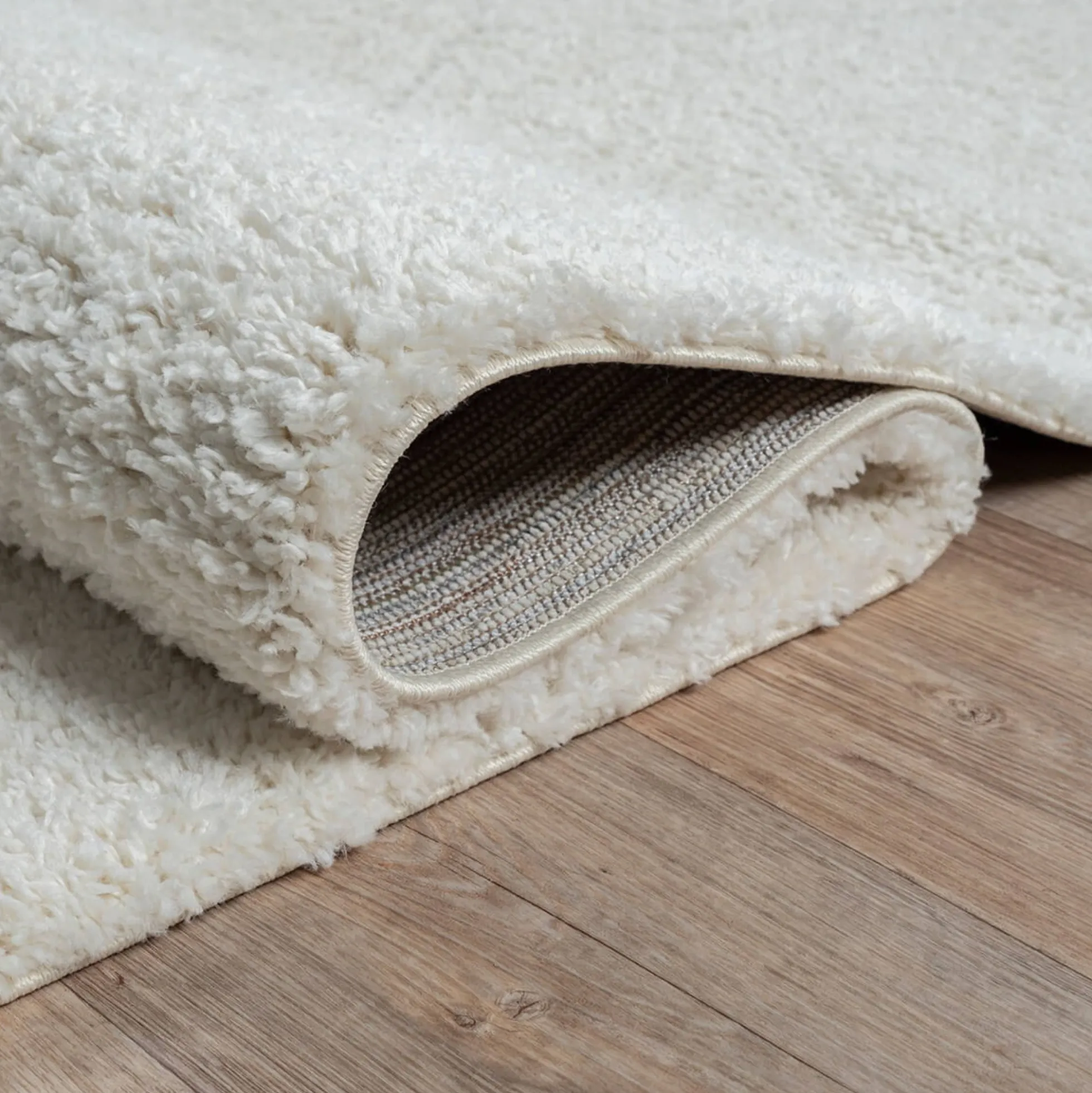 Gulvtæppe - Shaggy - 160x230 cm - Creme - Ideal Shaggy - Nordstrand Home