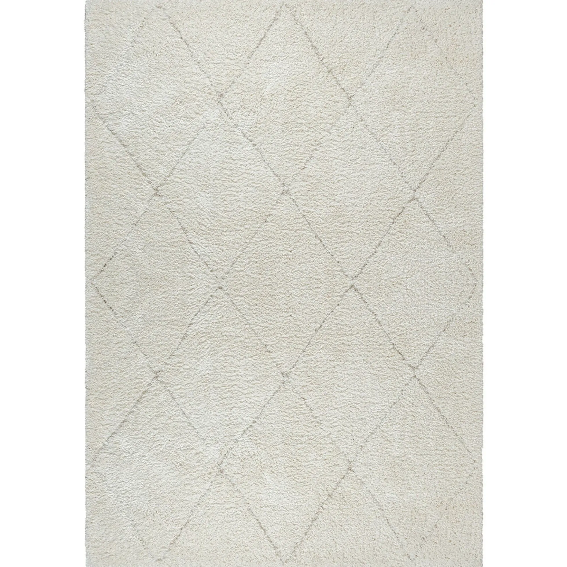 Gulvtæppe - Shaggy - 160x230 cm - Creme - Ideal Shaggy - Nordstrand Home
