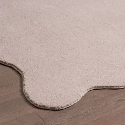 Gulvtæppe - 140x200 cm - Rosa - Shape - Nordstrand Home