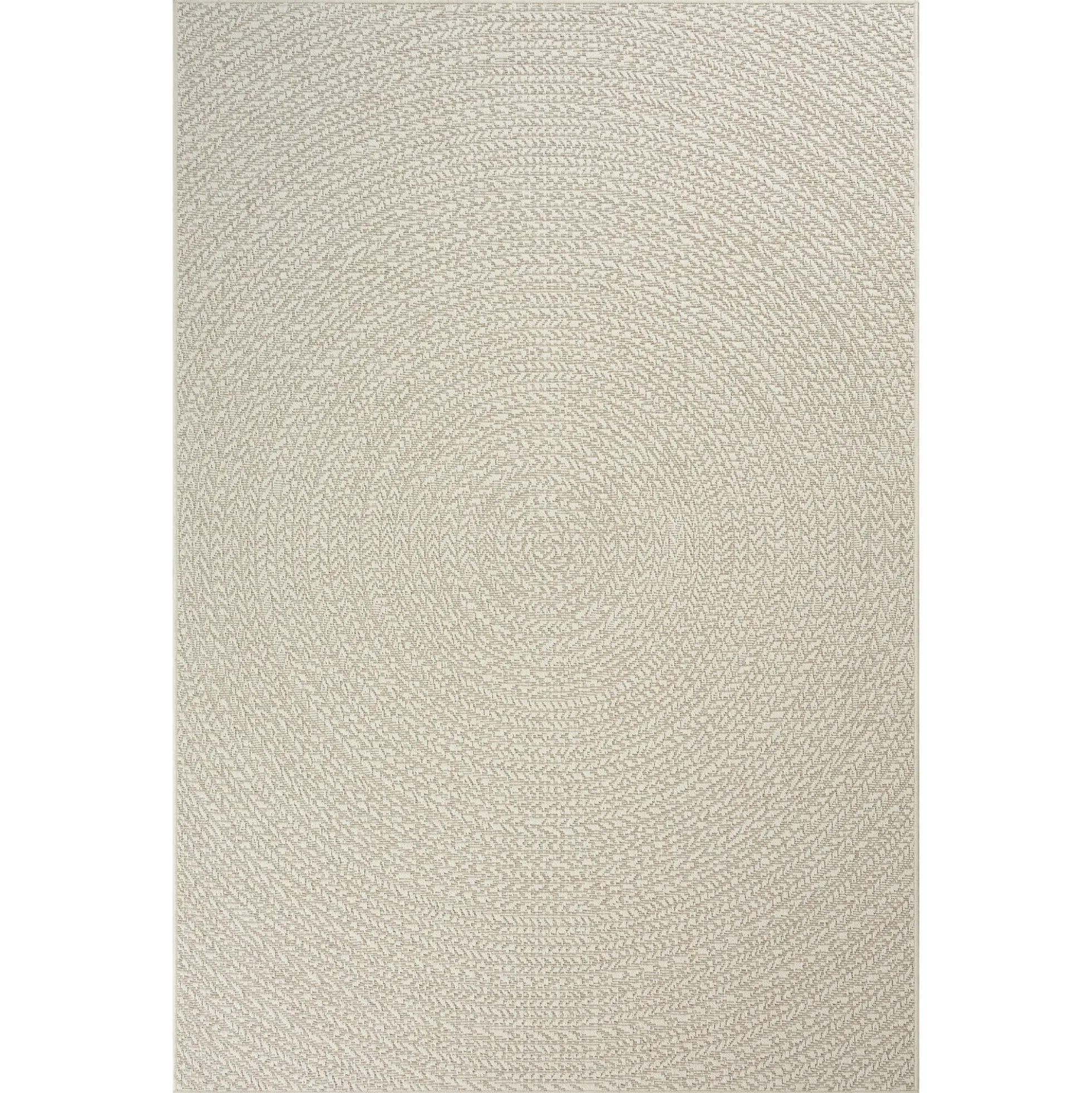 Gulvtæppe - 60x180 cm - Vævet tæppeløber - Creme - Kenzy - Nordstrand Home