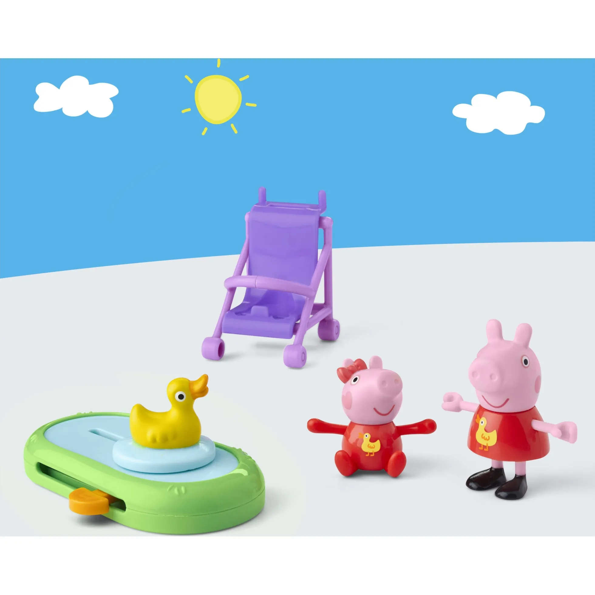 Gurli Girs Moments - Gurli og Evie i parken - 7,5 cm figurer