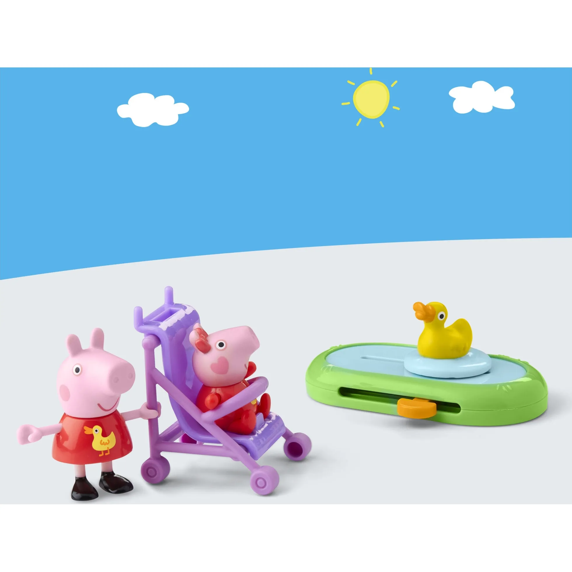 Gurli Girs Moments - Gurli og Evie i parken - 7,5 cm figurer