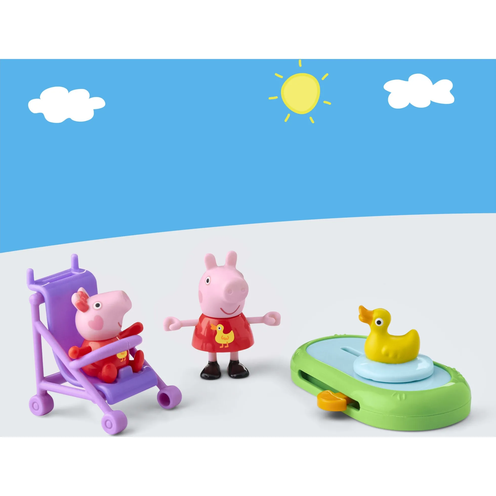 Gurli Girs Moments - Gurli og Evie i parken - 7,5 cm figurer