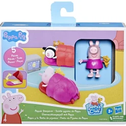 Gurli Gris Moments legesæt Gurli og Sara overnatning - 7,5 cm figurer