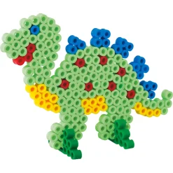 Hama Maxi perlesæt - 250 perler og 1 stiftplade - Dinosaur
