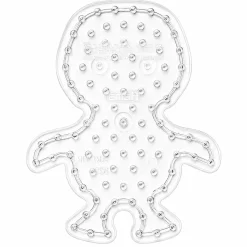 Hama Maxi stiftplader - 2 stiftplader - Transparent - Pingvin og kanin