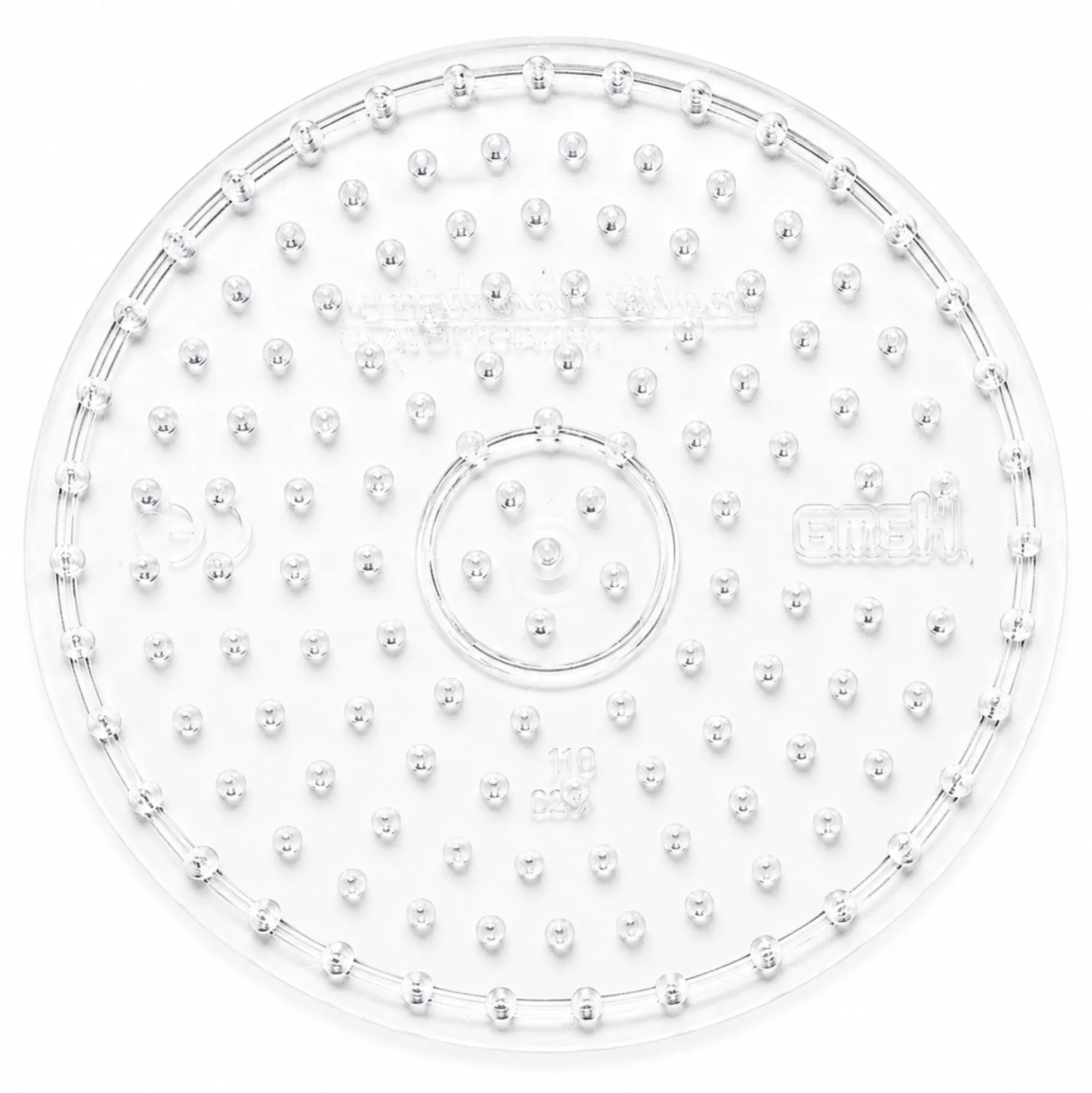 Hama Maxi stiftplader - 2 stiftplader - Transparent - Firkant og rund