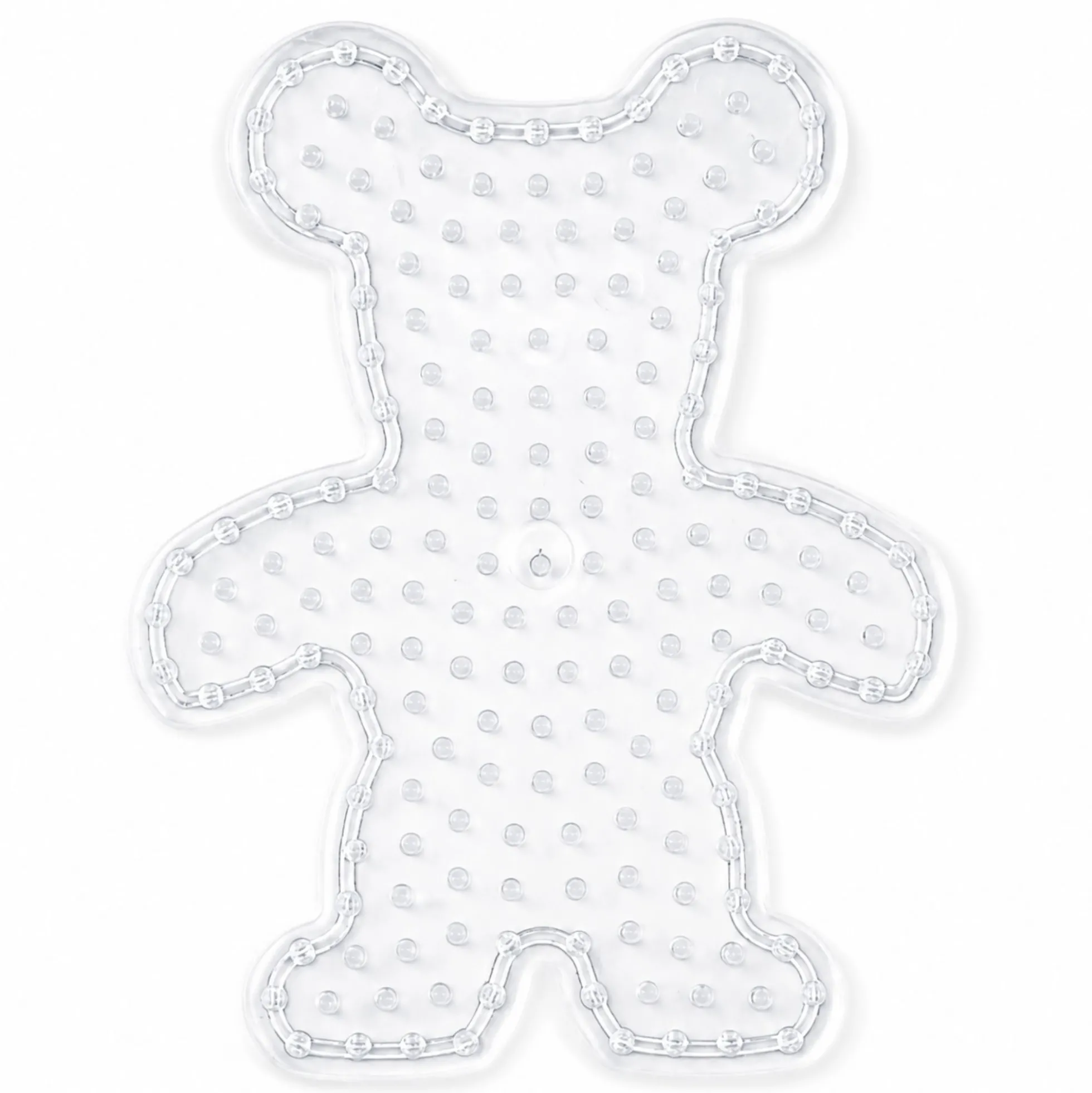 Hama Maxi stiftplader - 2 stiftplader - Transparent - Bamse og dinosaur