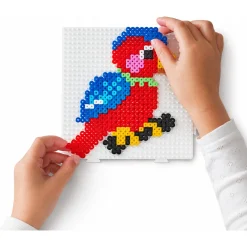 Hama Midi perle i bøtte - 4000 perler og 3 stiftplader - Gul