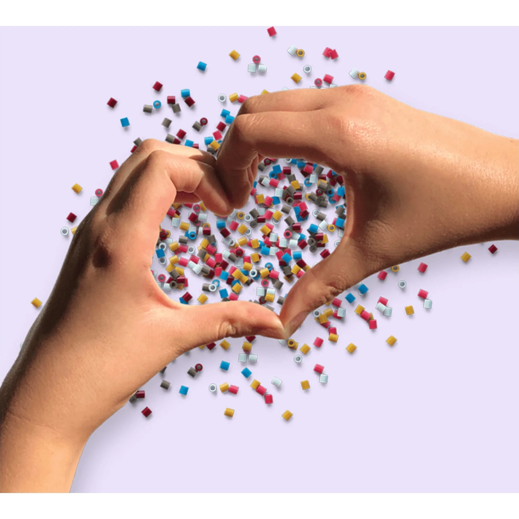 Hama Midi perler - 1000 perler - Lys abrikos