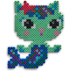 Hama Midi perlesæt - 2000 perler og 1 stiftplade- Gabbys Dukkehus