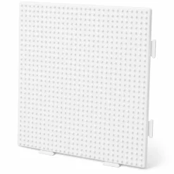 Hama Midi stiftplade - 15x15 cm - Hvid - Firkant
