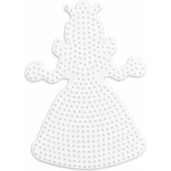 Hama Midi store stiftplader - 3 stiftplader - Hvid - Kat, hest og prinsesse