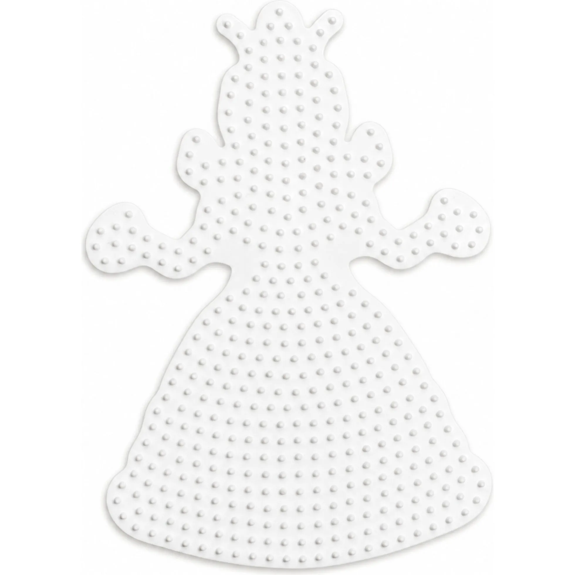 Hama Midi store stiftplader - 3 stiftplader - Hvid - Kat, hest og prinsesse