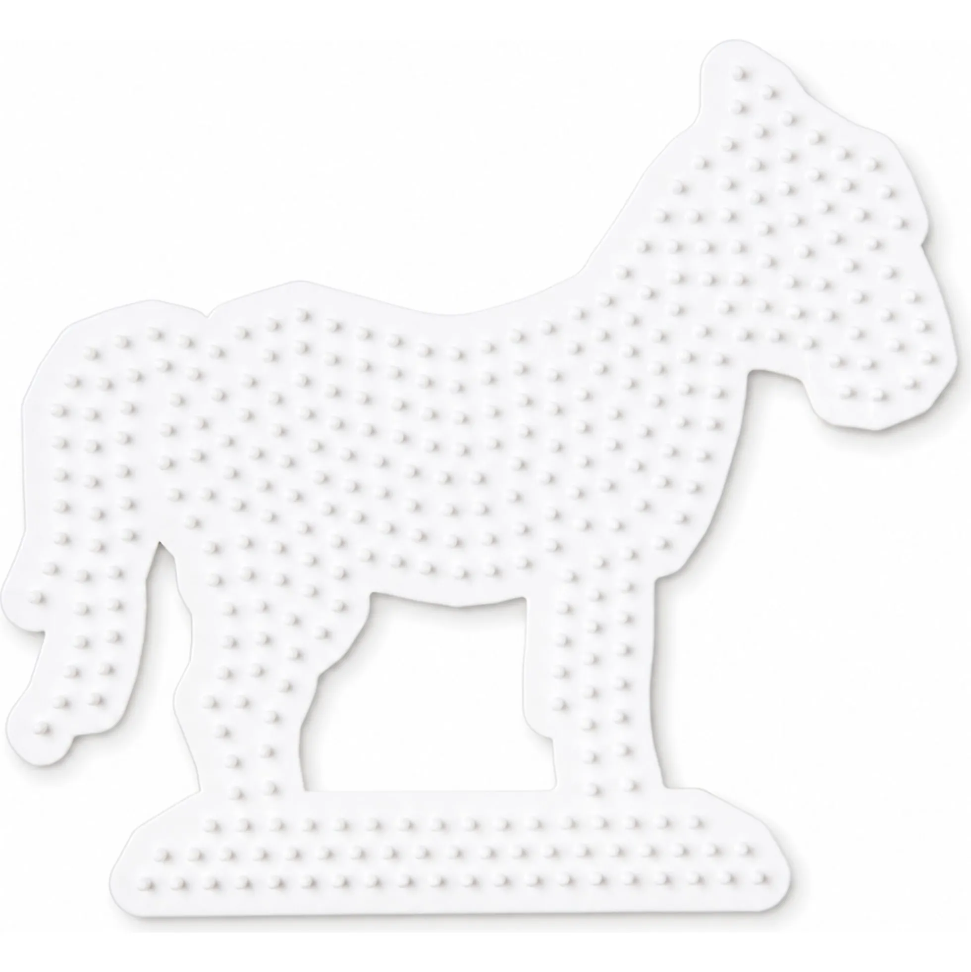 Hama Midi store stiftplader - 3 stiftplader - Hvid - Kat, hest og prinsesse