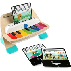 Hape Baby Einstein Magic Touch klaver - musiklegetøj med 3 musikark og 6 sange - fra 6 mdr.