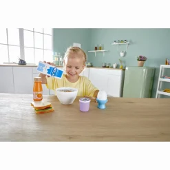 Hape morgenmad legesæt i træ - legemad til legekøkken - 13 dele