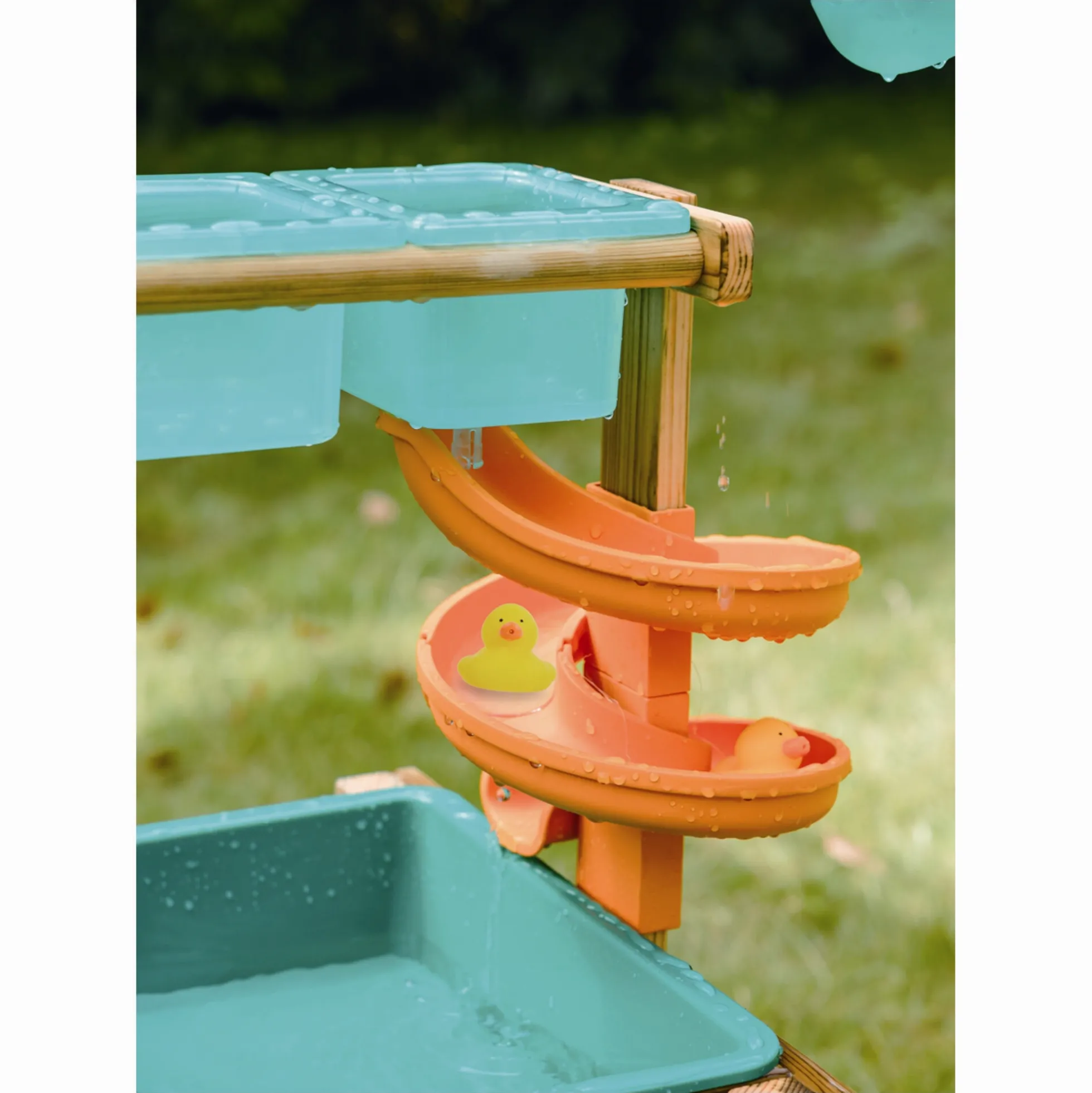 Hape multifunktionelt vandlegebord - sand- og vandbord med justerbar højde - 37,6x85x55,8 cm