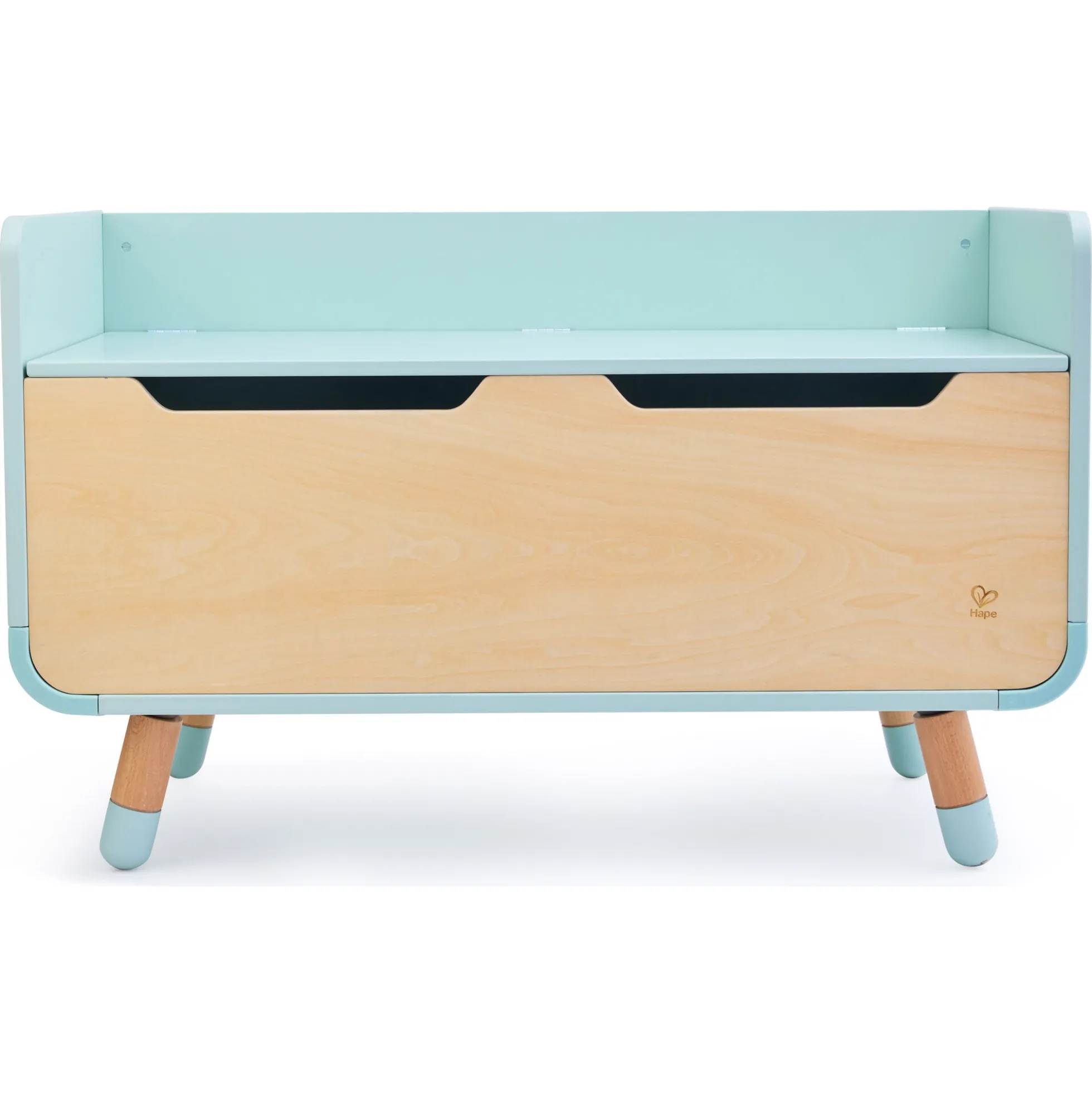 Hape opbevaringsbænk med pude - børnebænk med 60 L opbevaring - 78x39x48,3 cm