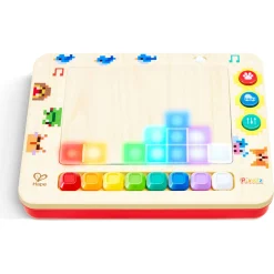 Hape Pixelz piano - musiklegetøj med 3 modes, lys og dyrelyde - fra 2 år