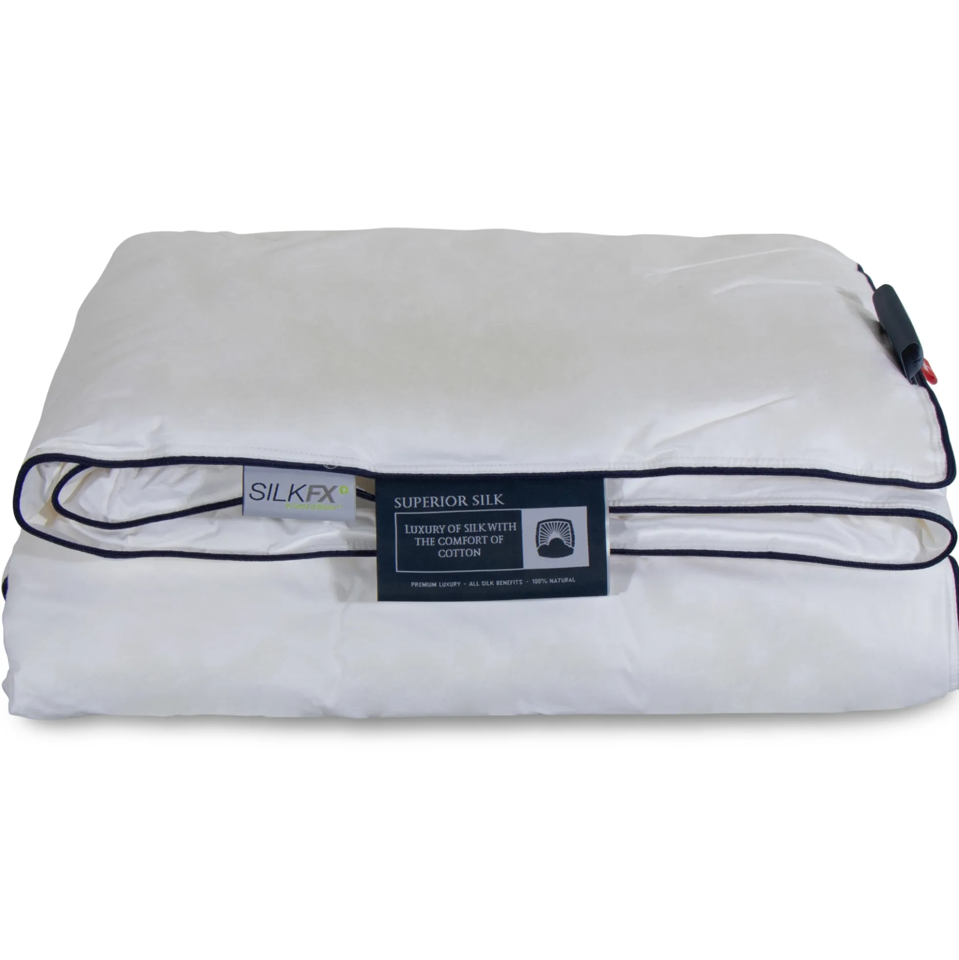 Helårs dobbeltsilkedyne - 100% langfibret mulberry silke - 240x220 cm - Nordic Comfort dobbeltdyne