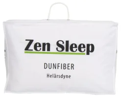 Helårsdyne - Allergivenlig dunfiberdyne - 140x200 cm - Fiberdyne fra Zen Sleep
