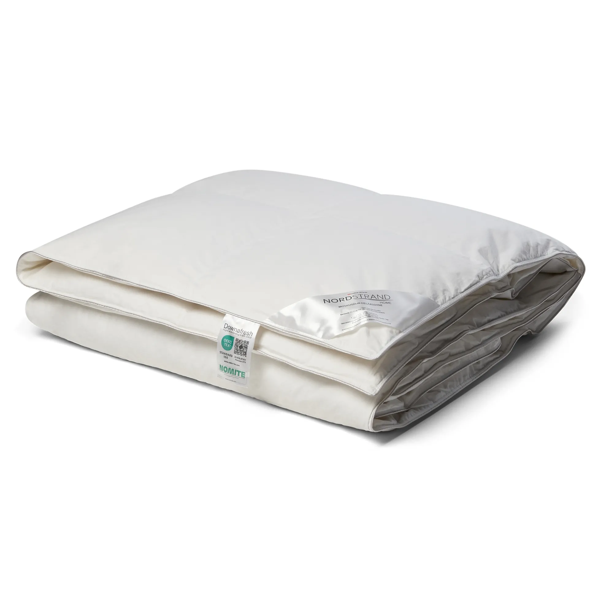 Helårsdyne - 100% moskusdun - Allergivenlig dundyne - 140x200 cm - Nordstrand Home dyne
