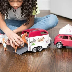 Hesteeventyr med bil og trailer - 42535 - Schleich Horse Club